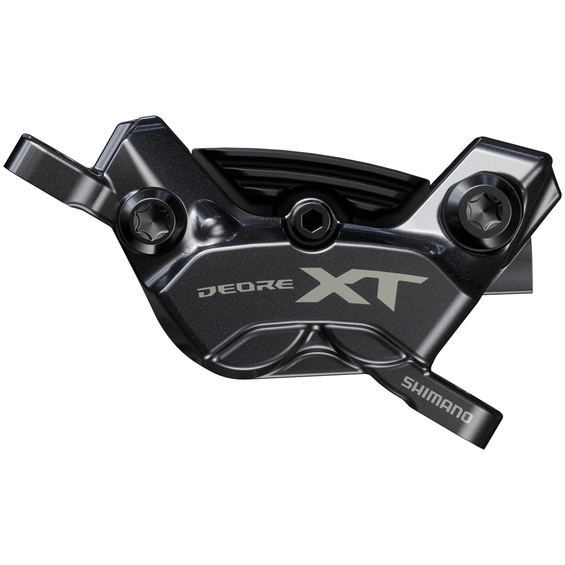 SHIMANO BR-M8220 Front Disc Brake XT Trail BL-M8200 Right Lever w/Metal Pad w/Fin